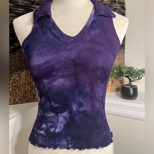 🌹 Y2K Meliss Tie Dye Top Sz S